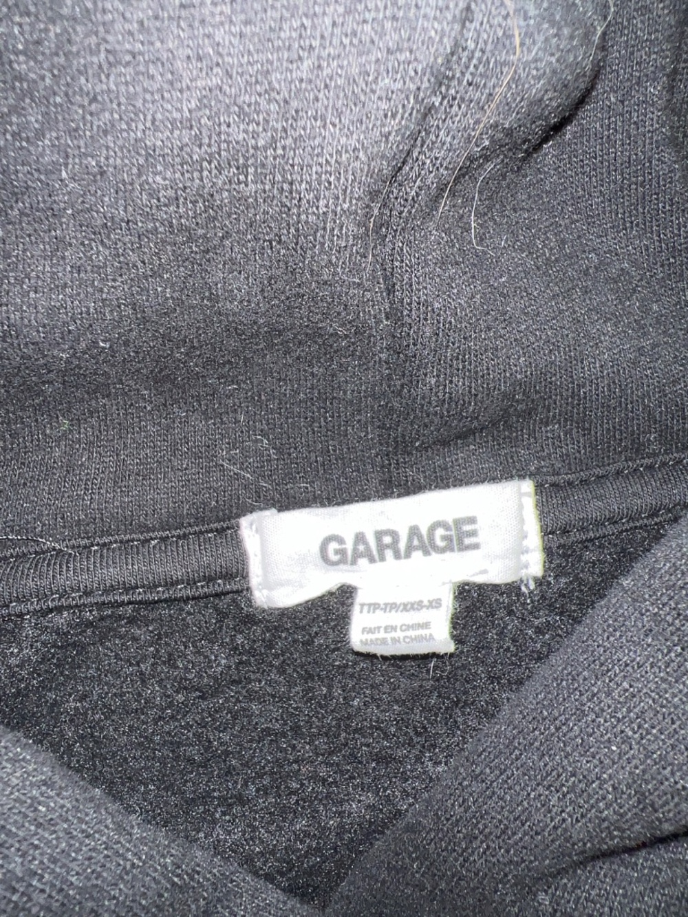 XXS-XS Garage hoodie - Picture 2 of 2